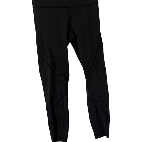 LULULEMON Black High Times Metta High Panel Leggings - Picture 8 of 11